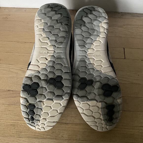 Nike Flex Fury Fitsole Black Athletic Running Shoes Mens Size 13 - Picture 9 of 9